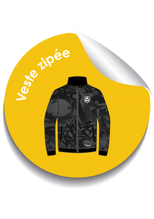 Veste zippée